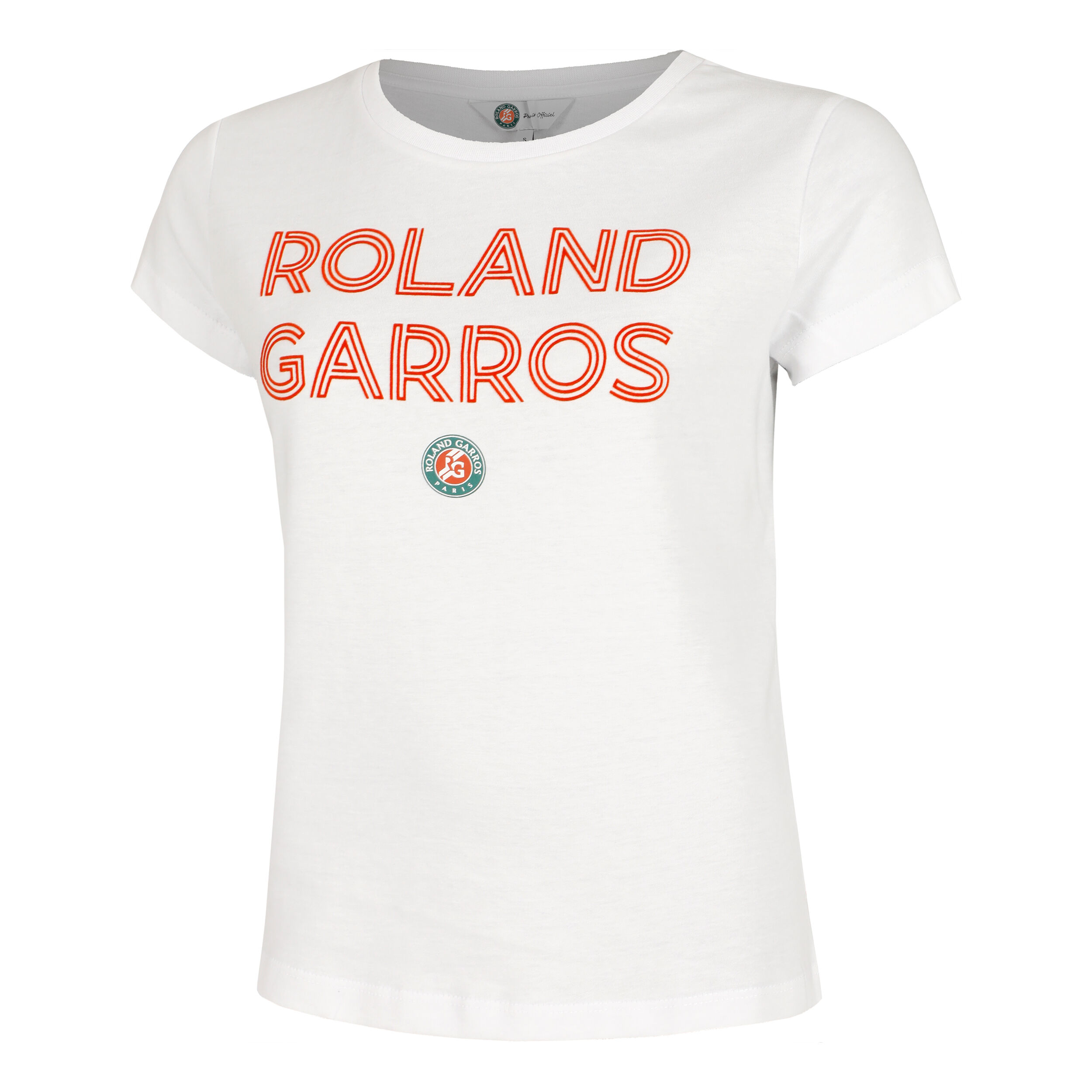 Roland Garros Roland Garros T-shirt Femmes - Blanc