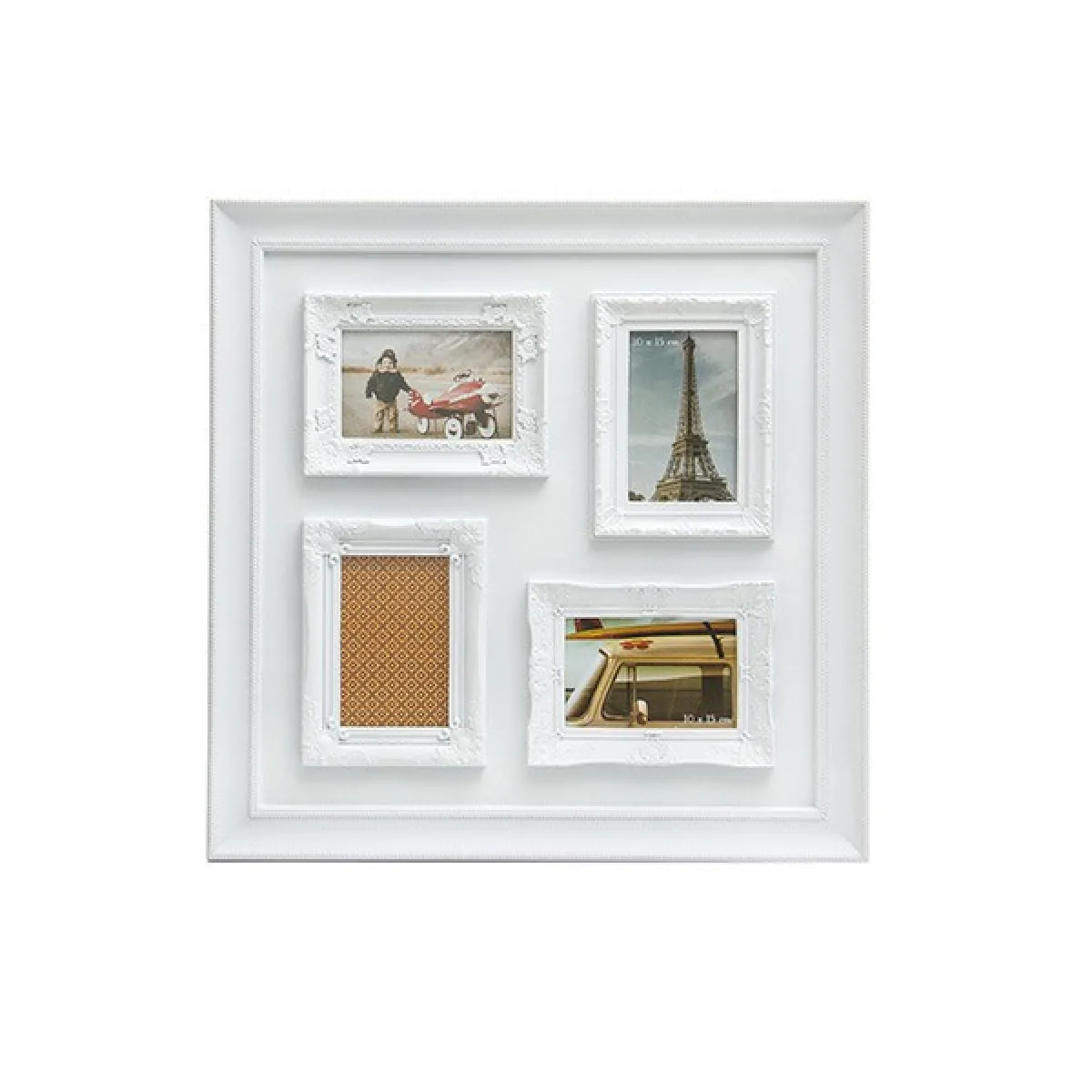 Totalcadeau Cadre photo 4 emplacements