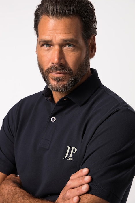 JP 1880 Poloshirts, Basic, 2er-Pack, Piqué, gekämmte Baumwolle