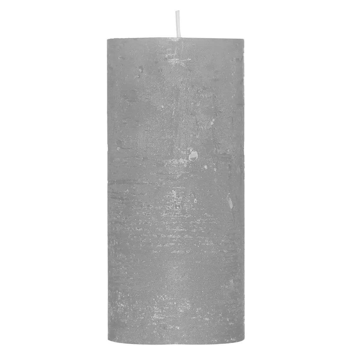 Kerze 150mm Grau