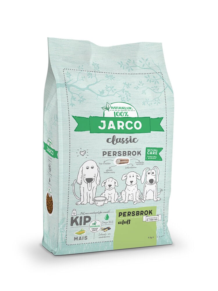 Jarco Dog Classic Adult - Hondenvoer - 4 Kilogram - kip