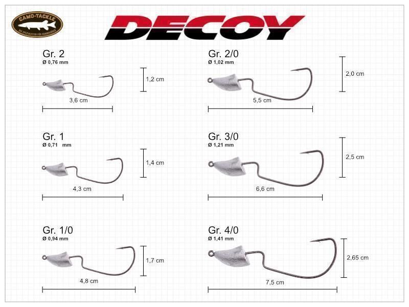 Decibo VJ-36 - Gr. 4/0 (14.0g - 1/2 oz.)