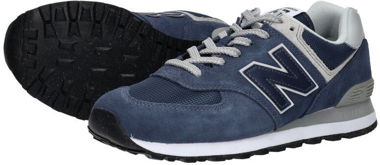 New Balance 574 blauw