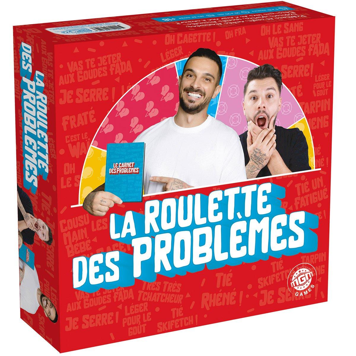 JEUX SOCIETE LA ROULETTE DES PROBLEMES A PARTIR 18 ANS