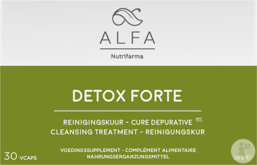 Alfa Detox Forte Cure Dépurative 30 Gélules