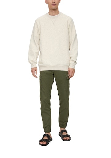 s.Oliver Cargohose  mit Ton-in-Ton-Fäden