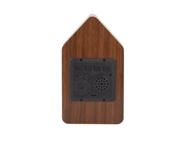 Alarm Clock Cuckoo LED KA6061BK Black wood