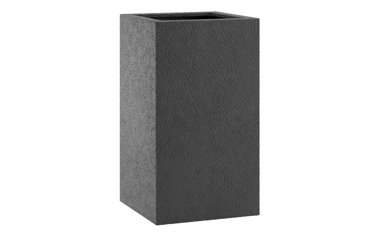Blumentopf Dundee, 67 cm, Schwarz<br>Blumenkübel für den Innen- und Aussenbereich