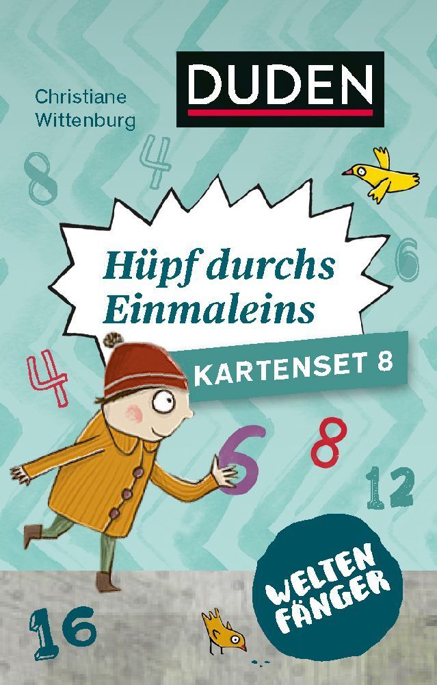 Hüpfe durch das Einmaleins (Spiel-Zubehör).Kartenset.8