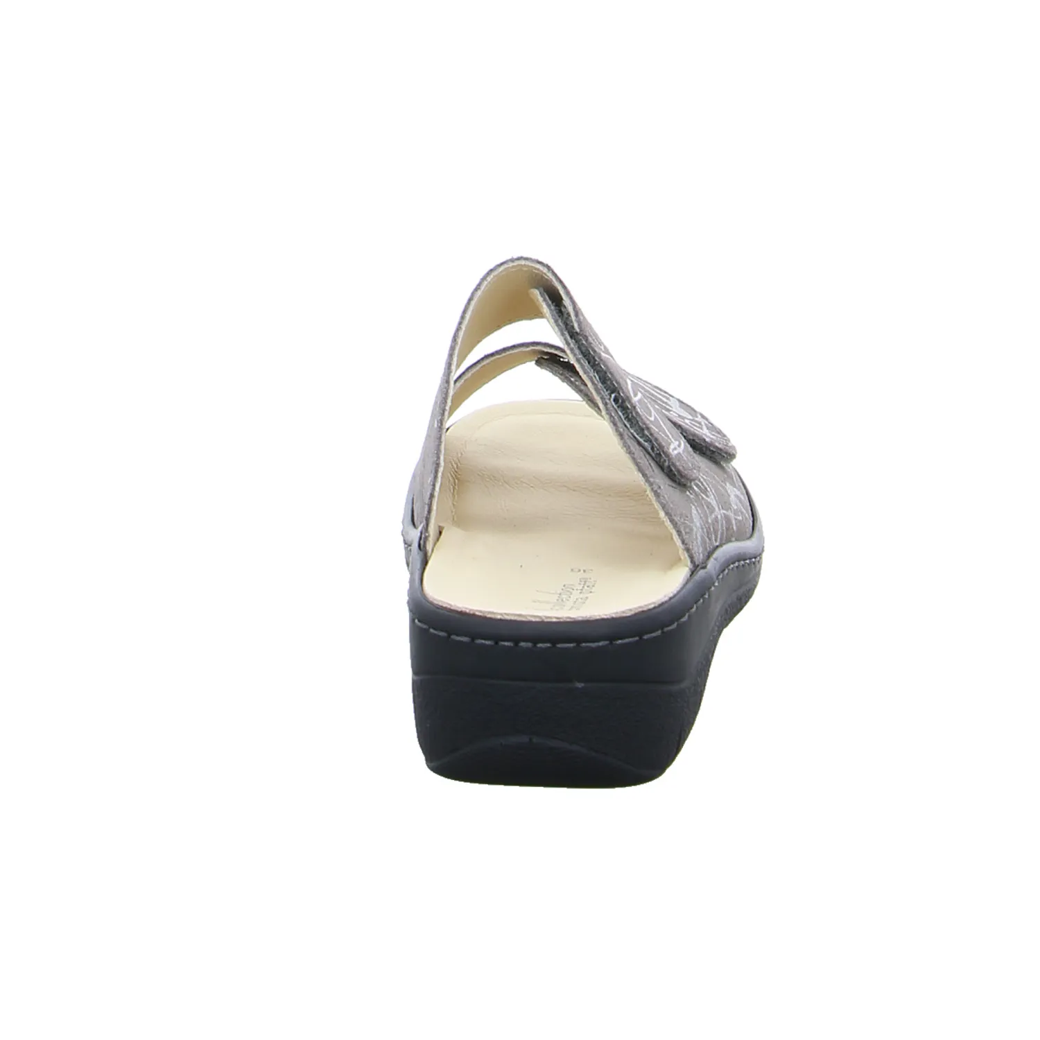 COLLECTION CHRISTA PFAFF Pantolette Grau Leder