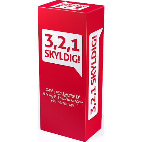 3, 2, 1 skyldig selskabsspil
