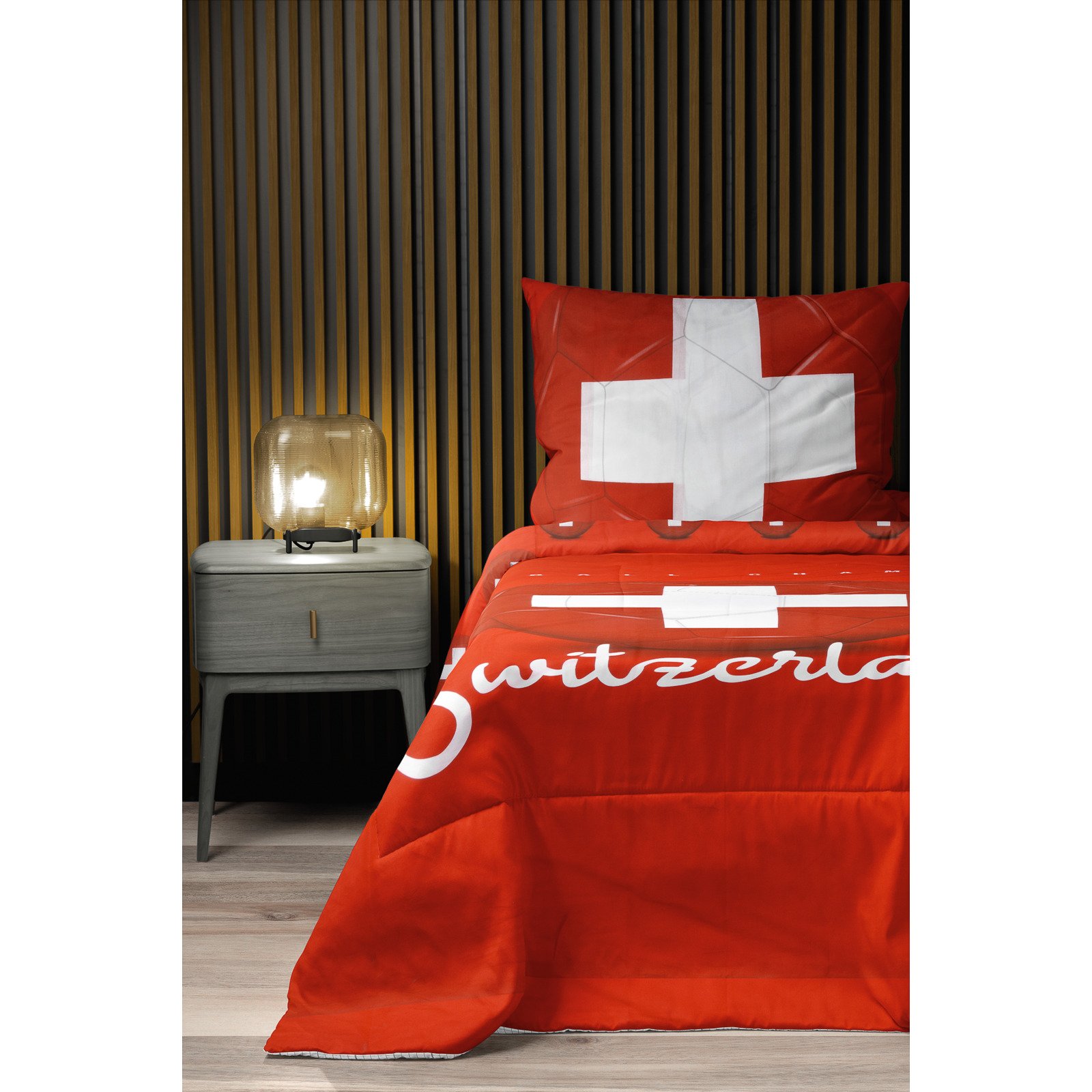 Bettwäsche Renforcé Schweiz rot