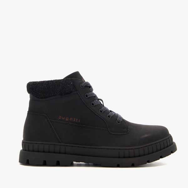 Bugatti heren veterboots zwart
