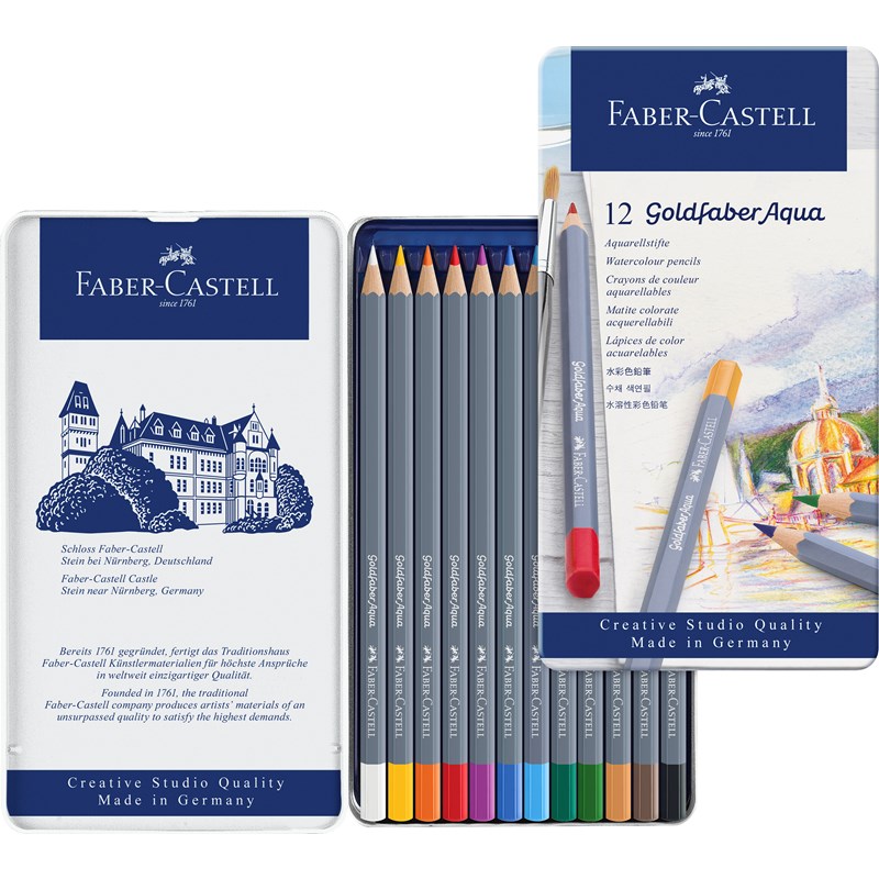 Faber-Castell<br>Farveblyant Goldfaber 12 stk.