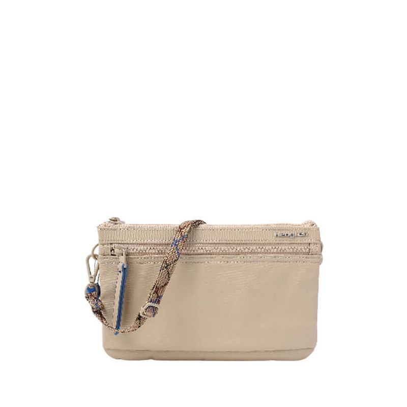 Sac bandoulière Emma 24 cm Creased Safary Beige