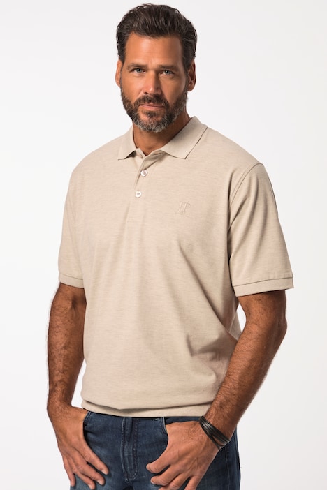 Poloshirt, Basic, Bauchfit, Halbarm, Piqué, XXL bis 10XL