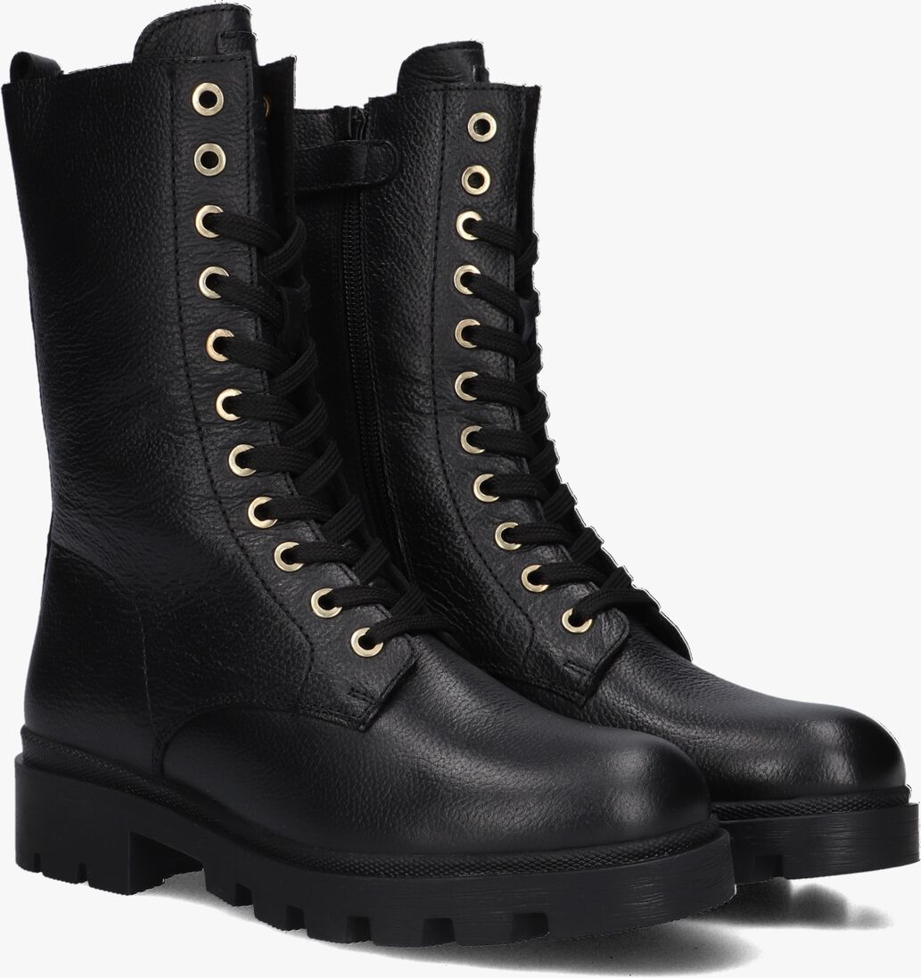 APPLES & PEARS zwarte apples & pears veterboots b0011798