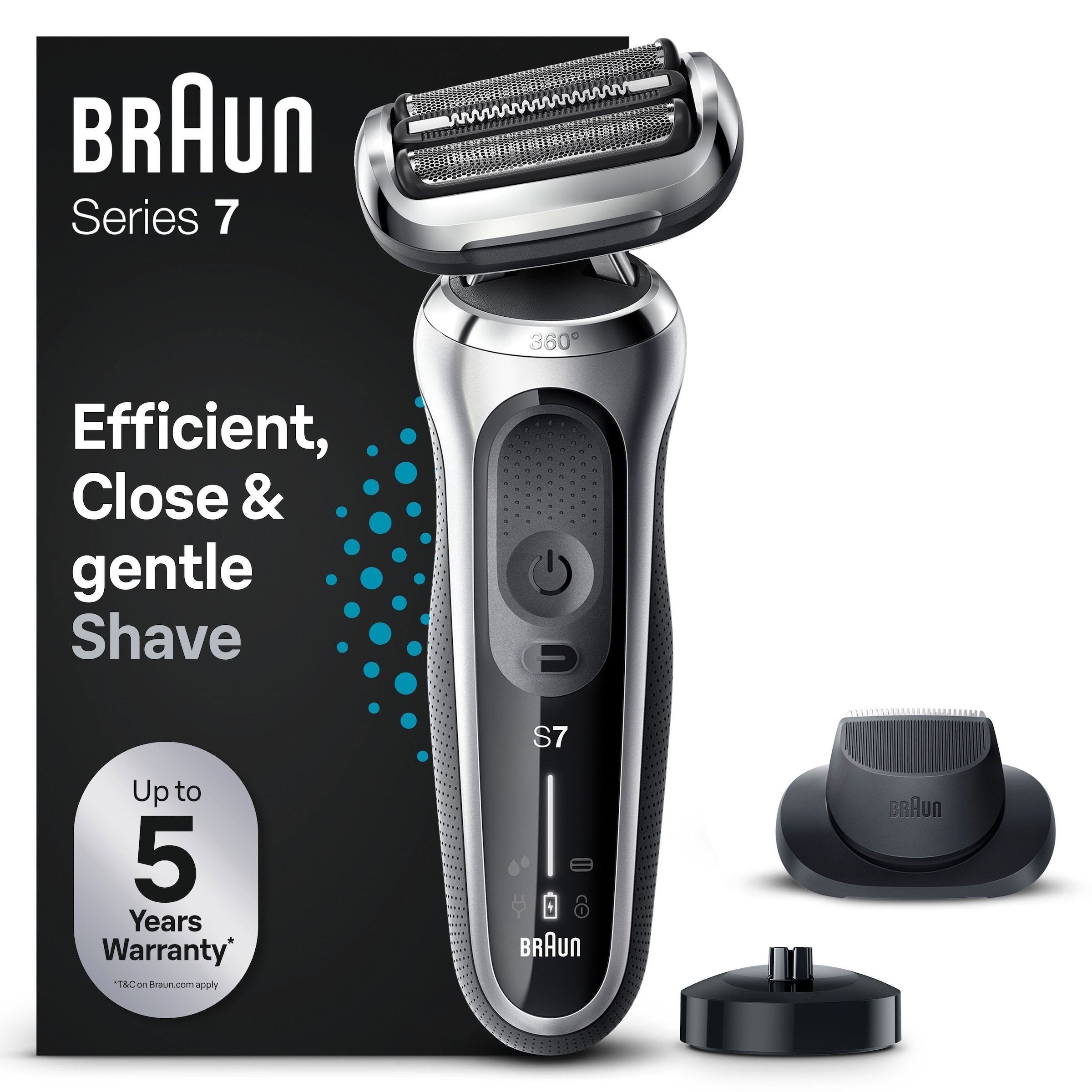 Braun Elektrorasierer »Series 7 71-S4200cs« Wet&Dry, Präzisionstrimmer