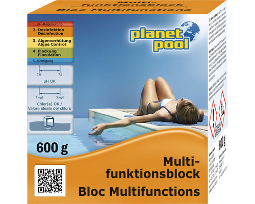 Multifunctionele blokker van Planet Pool 0,6 kg
