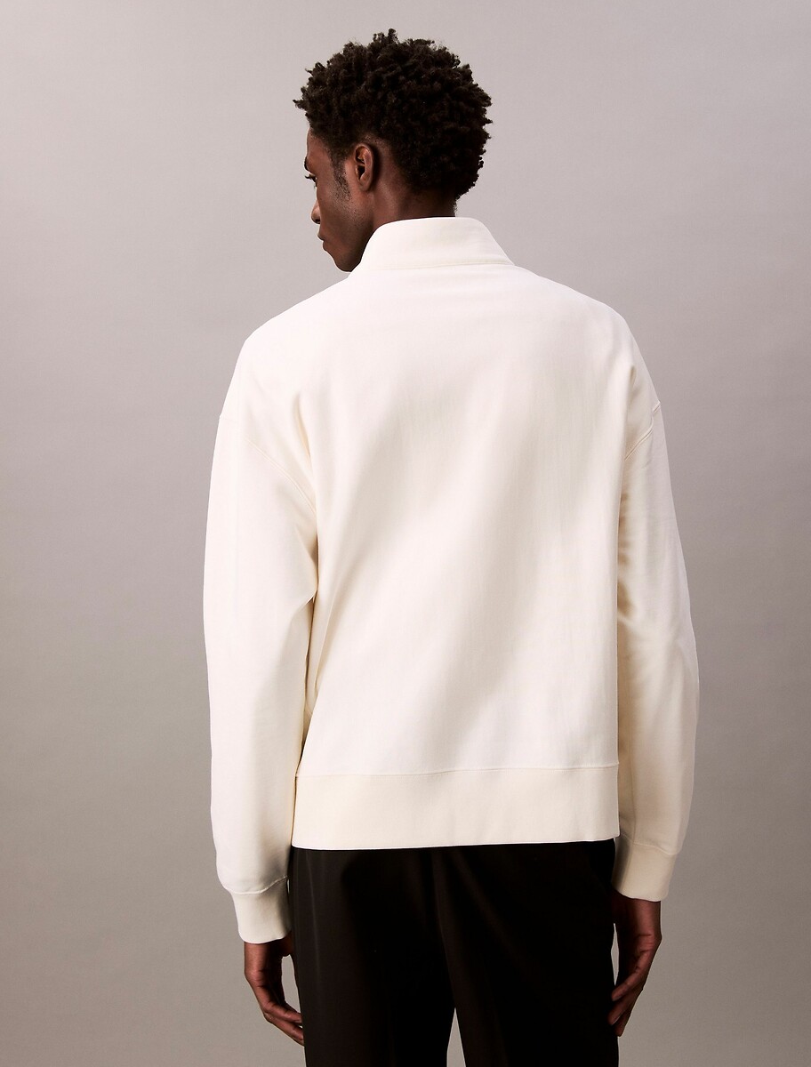 CALVIN KLEIN JEANS<br>Suéter com gola alta e meio zíper