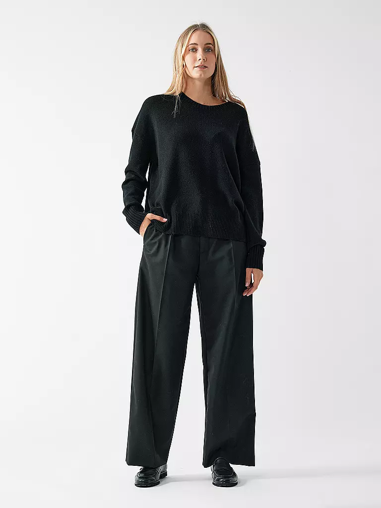 TELA Marlenehose MANCHESTER schwarz