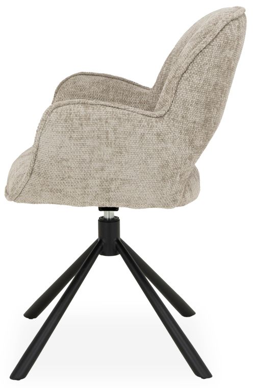 Eetkamerstoel Haga 30 Beige Debbie B63 x D64 x H89 cm