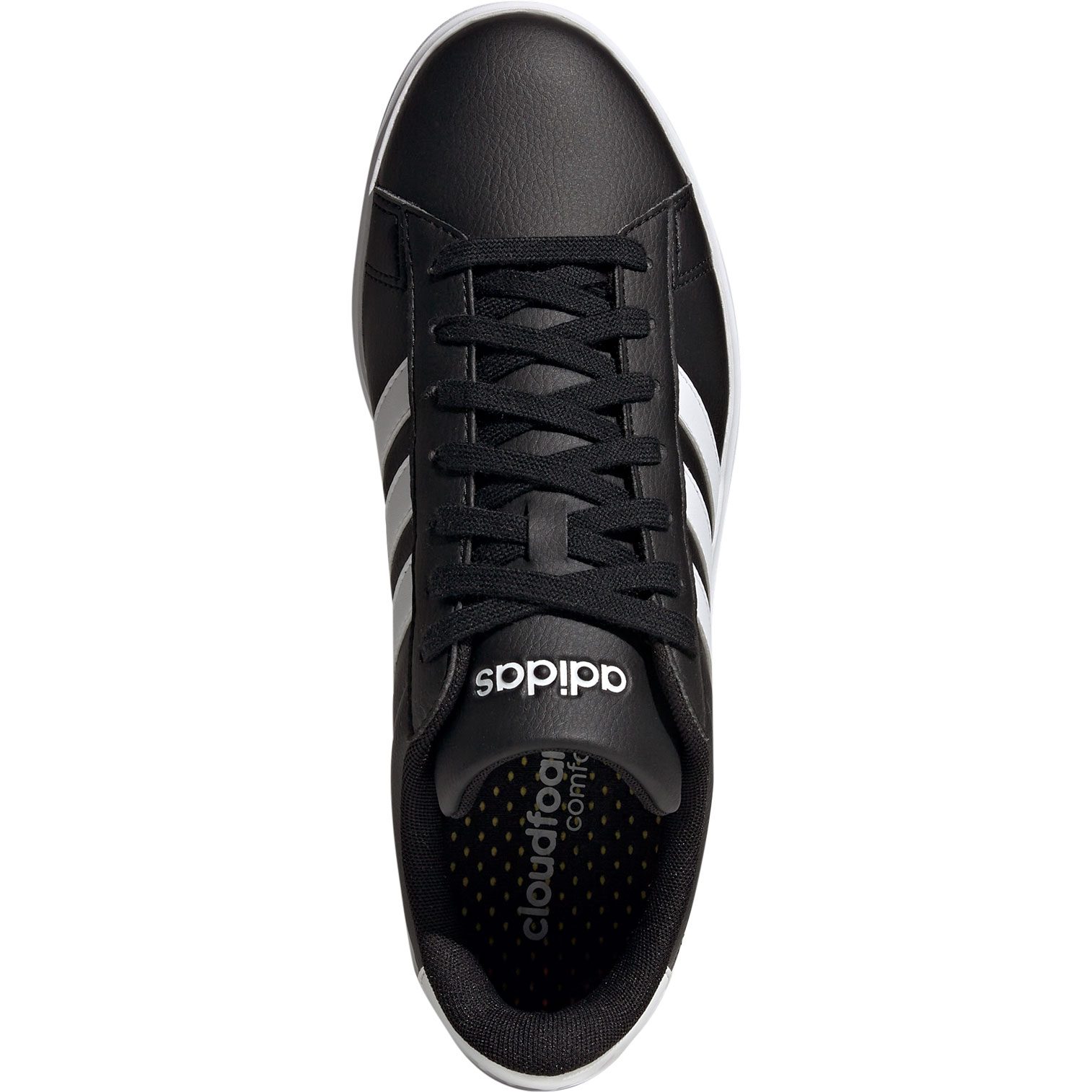 adidas Grand Court Cloudfoam Comfort Sneaker Herren core black