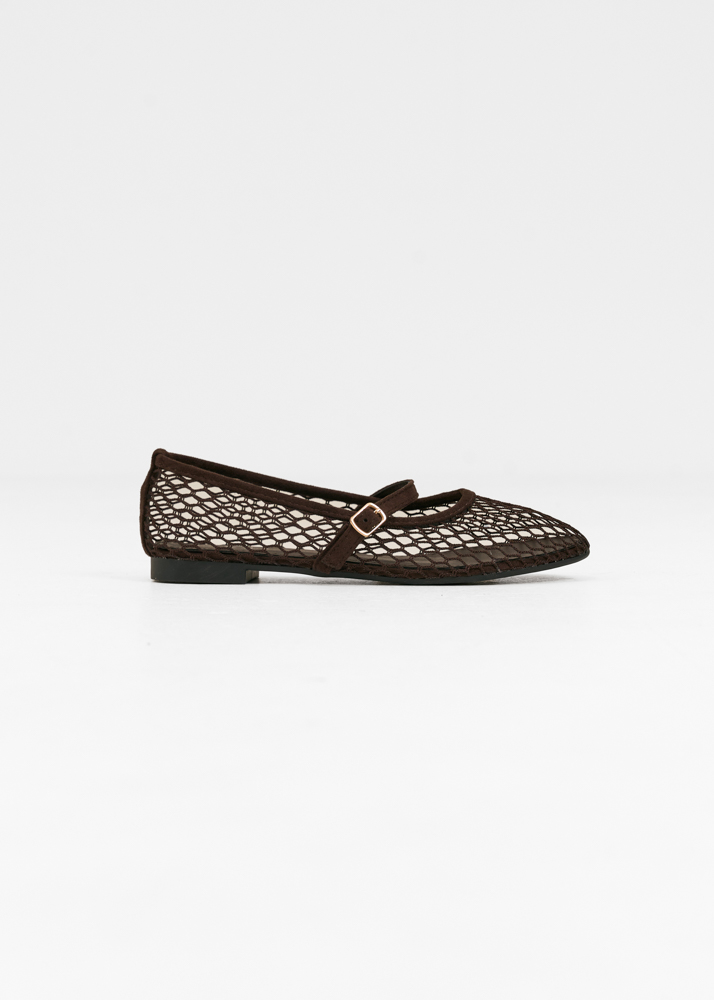 Rosan ballerina choco bruin