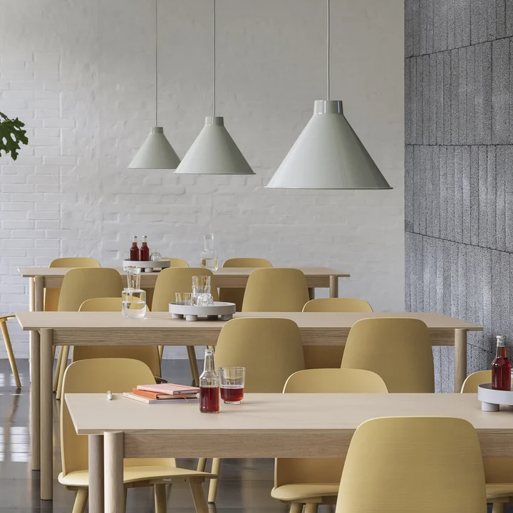Muuto - Top Pendelleuchte LED, Ø 21 cm, deep red