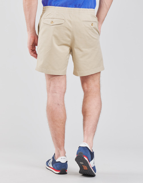 Polo Ralph Lauren - SHORT PREPSTER AJUSTABLE ELASTIQUE AVEC CORDON INTERIEUR LOGO PO Beige