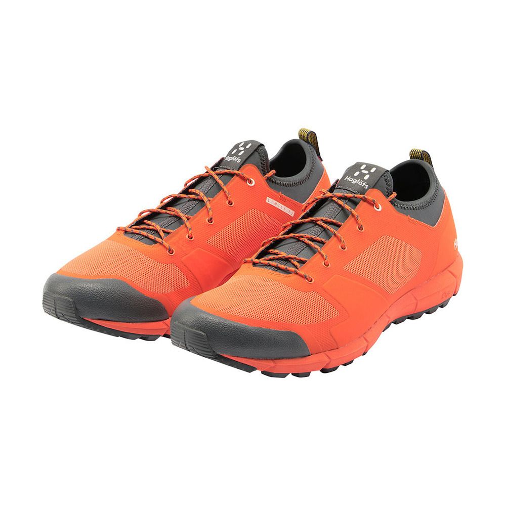 Haglöfs L.I.M LOW - Chaussures randonné Homme flame orange/magnetite
