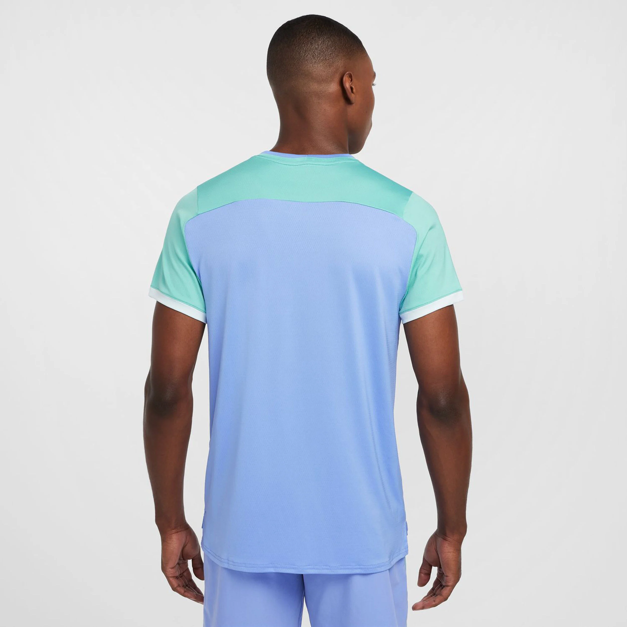 Nike Court Dri-Fit Advantage T-shirt Hommes - Bleu Clair , Mint