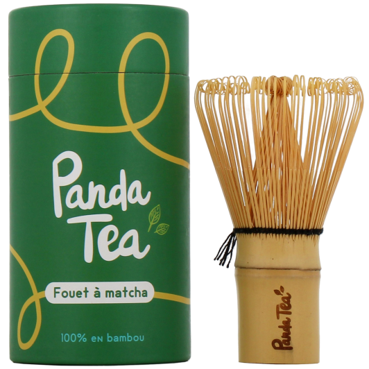 Panda Tea fouet à matcha bambou