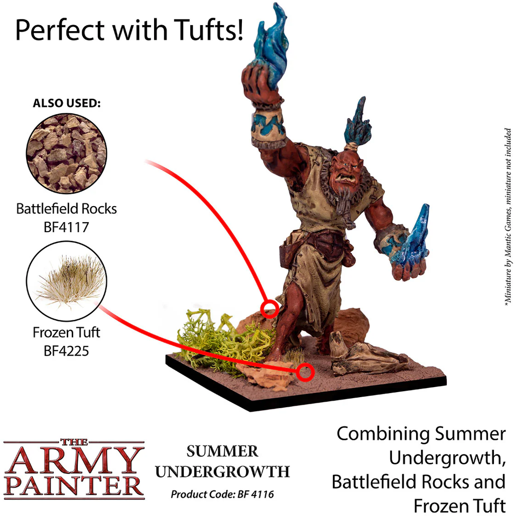 The Army Painter  Battlefield Basing: Summer Undergrowth    Die sommerliche Natur erwacht zum Leben