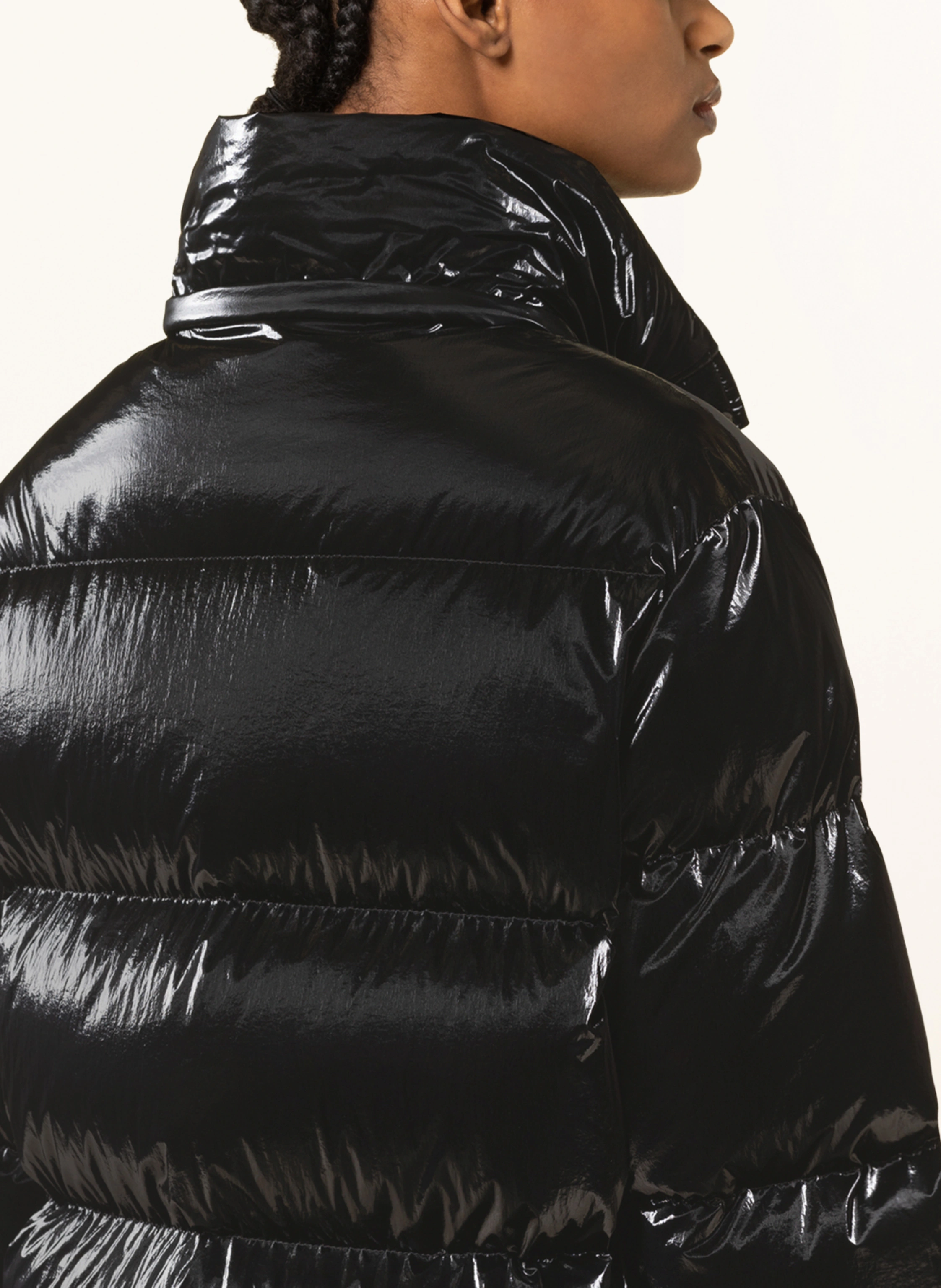 MONCLER Daunenjacke HANAU mit abnehmbarer Kapuze und Kunstfell
