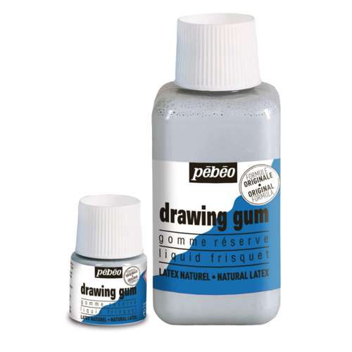 pébéo drawing gum Rubbelkrepp