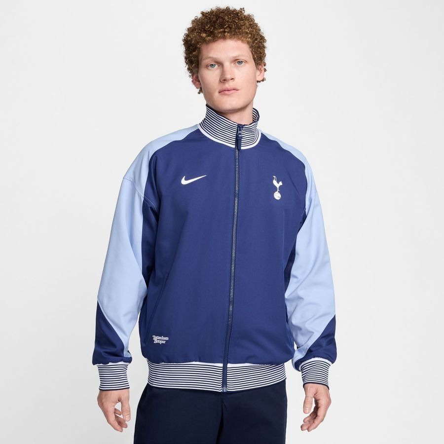 Tottenham Veste d'Entraînement Strike Anthem - Bleu Marine/Bleu/Blanc