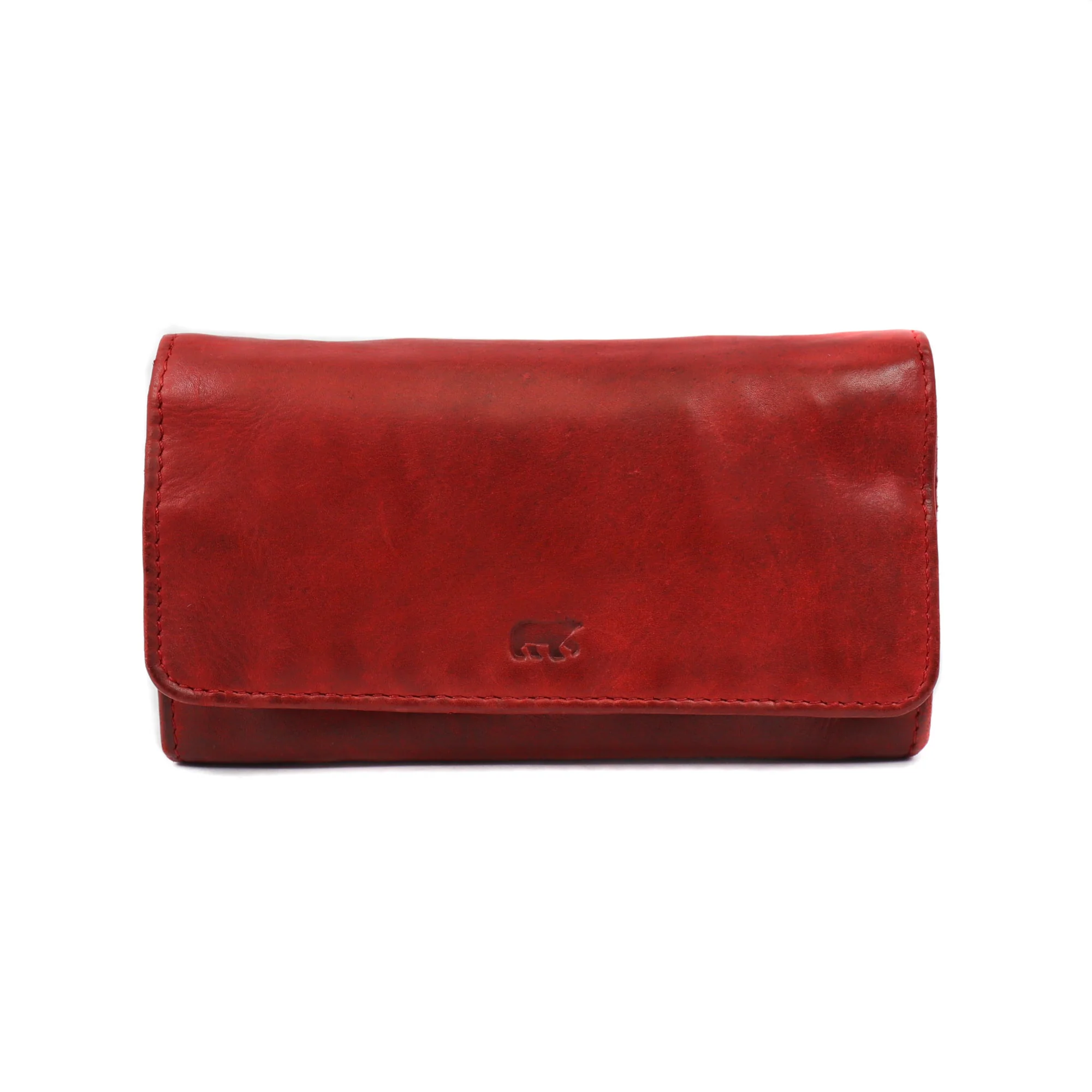 Bear Design Cow Lavato Portemonnee Noor Rood CL9918 RFID