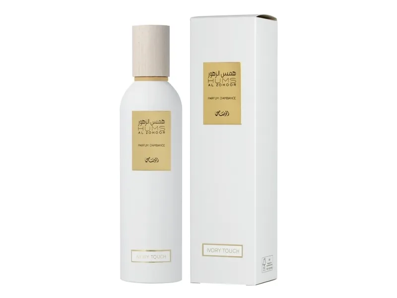 Rasasi Hums Al Zohoor Ivory Touch Parfum D'Ambiance 250 ml