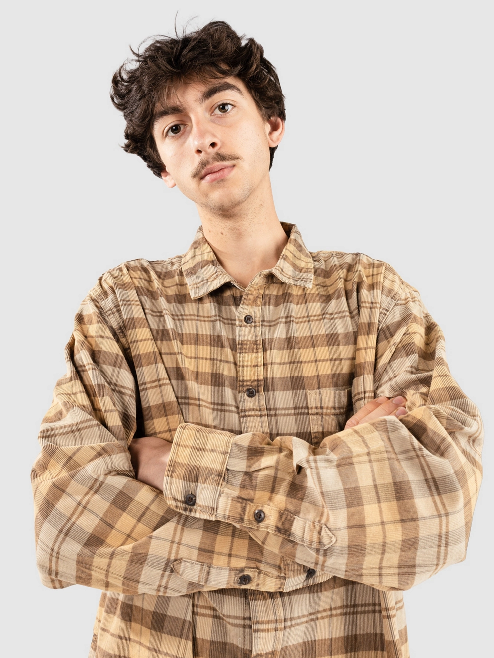 Vans Nate Corduroy Woven Shirt london fog