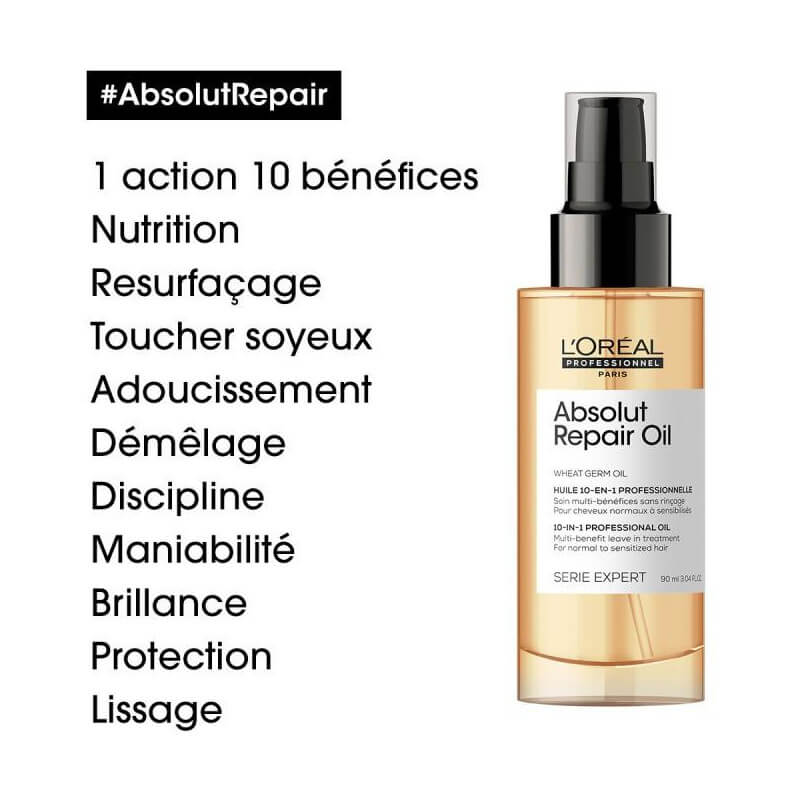 Duo huile & masque Routine Absolut Repair L'Oréal Professionnel
