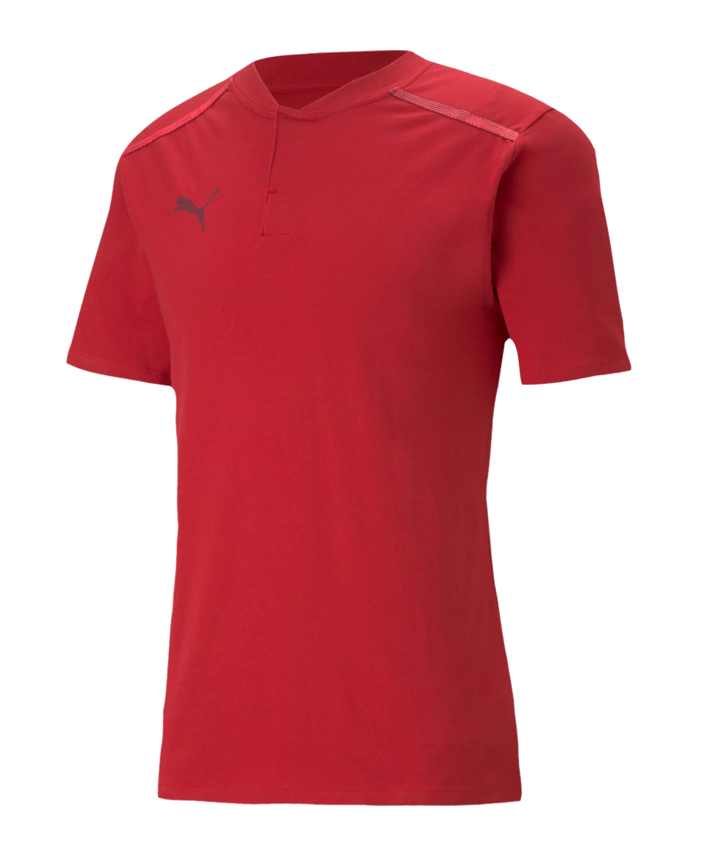 PUMA teamCUP Casuals Poloshirt Rot F01