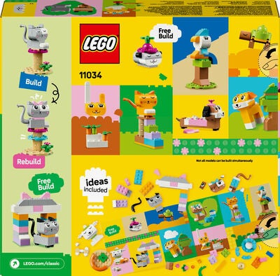 LEGO Classic 11034 Kreative kjæledyr