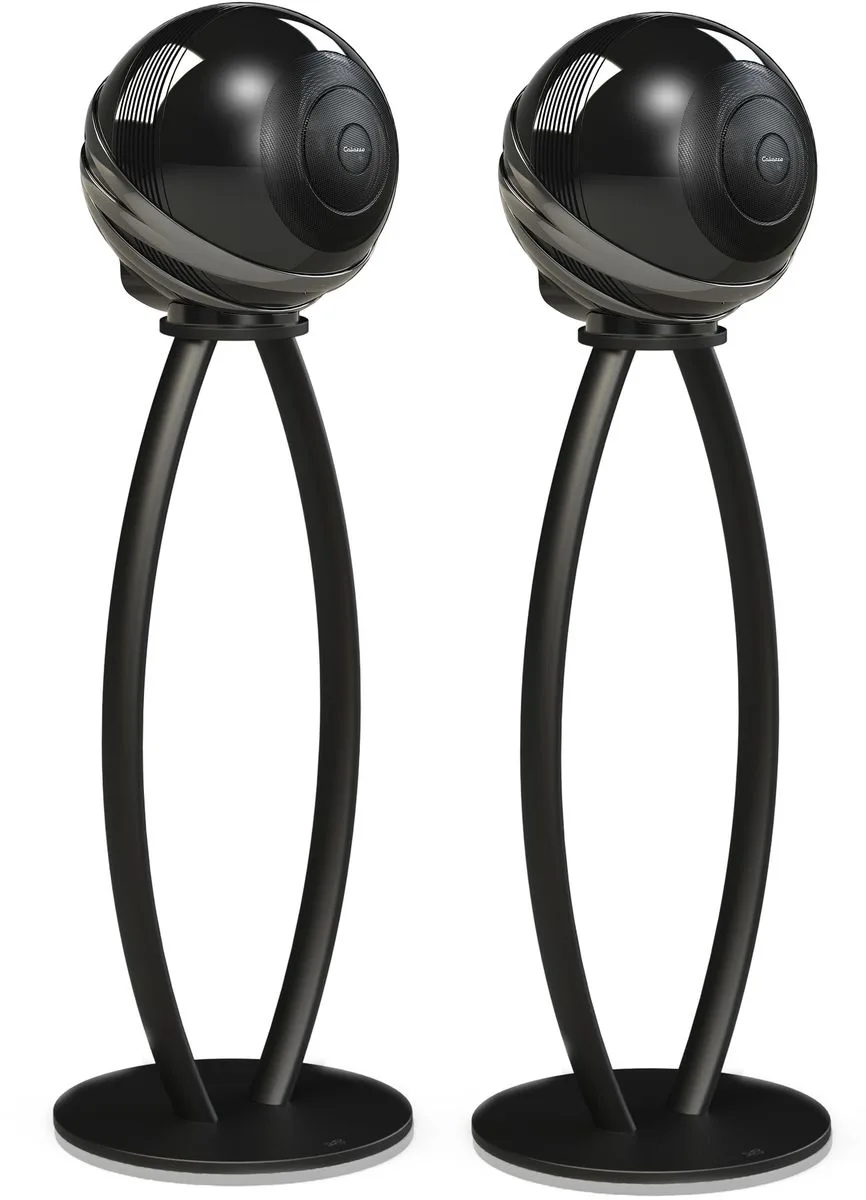 Cabasse The Pearl Noir   Pieds The Pearl Noir Enceintes sans fil hi-fi