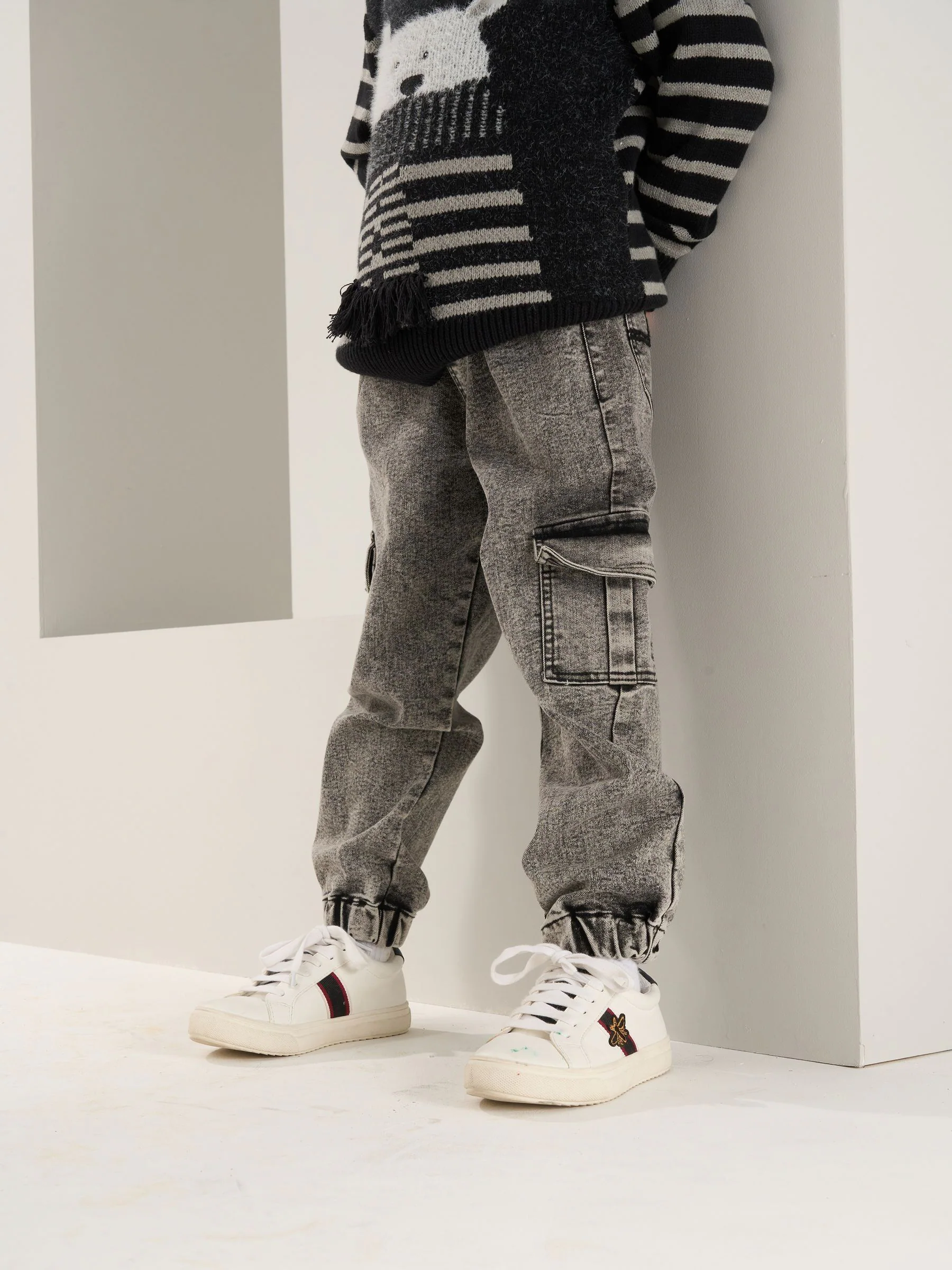 Angel & Rocket Nile Washed 100% Cotton Jogger Jeans