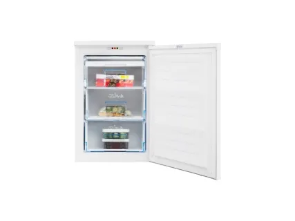Beko FSE1074N - Fryser - under køkkenbord - bredde: 54 cm - dybde: 59 cm - højde: 84 cm - 95 liter - Klasse E - hvid