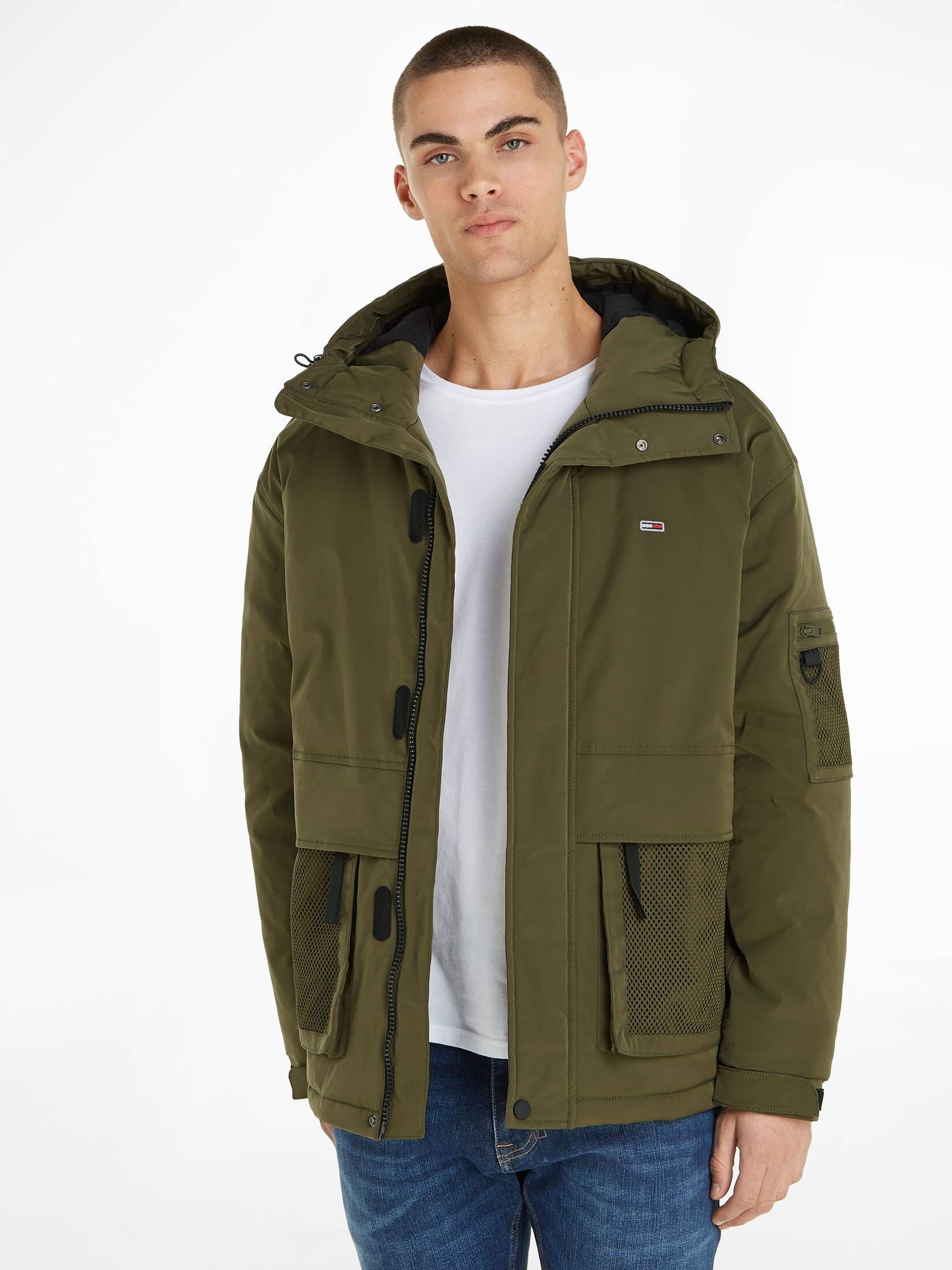 Tommy Jeans| Herren Kapuzenjacke TJM TECH JACKET