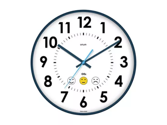 Moniteur d air Orium Capteur CO2 Horloge analogique Quaelis 15