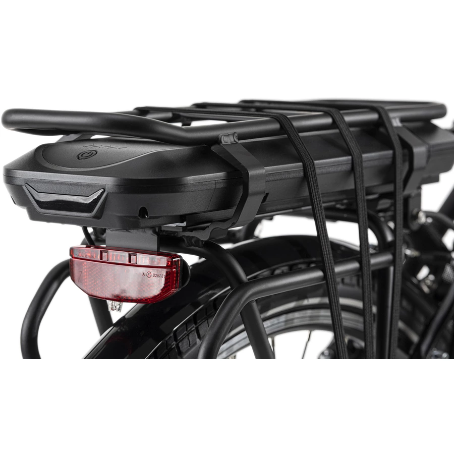 Adore Pedelec E-Bike Herren Cityrad 28'' Adore Marseille schwarz schwarz