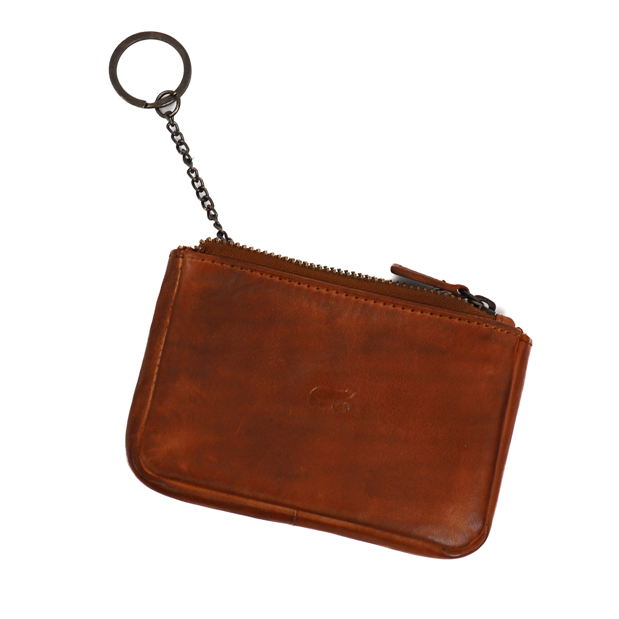 Sleuteletui 'Timo' cognac Cognac